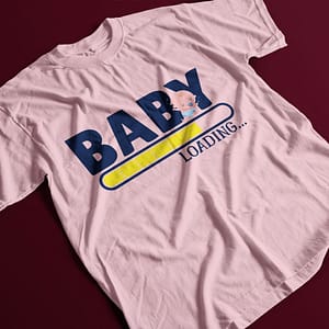 Family & Clan Baby Loading Pregnancy T-Shirt baby loading