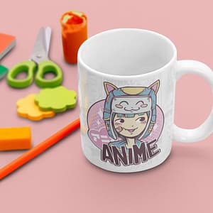 TV & Movies Cute Anime Girl Mug anime
