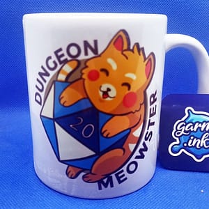 Animal Mugs Dungeon Meowster Mug cat
