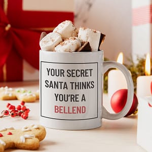Christmas Mugs Insulting Secret Santa Mug christmas