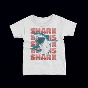 Animals & Nature Shark Shark Kid’s T-Shirt shark
