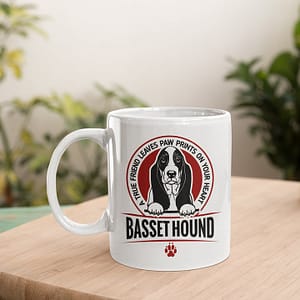 Animal Mugs Basset Hound Mug Basset Hound