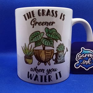 Misc Mugs The Grass is Greener When You Water It Mug plant