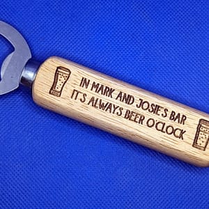 Bottle Openers Personalised Wooden Bottle Opener bar gift