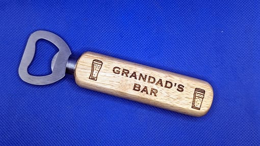 Bottle Openers Personalised Wooden Bottle Opener bar gift