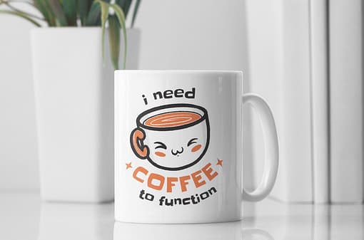 Food & Drink Mugs I Need Coffee to Function Mug caffeine