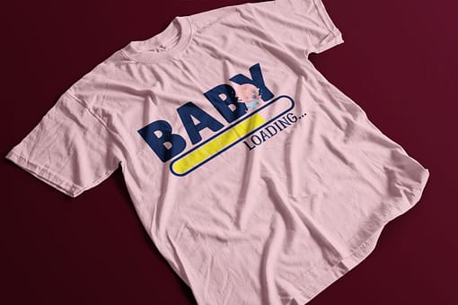 Family & Clan Baby Loading Pregnancy T-Shirt baby loading