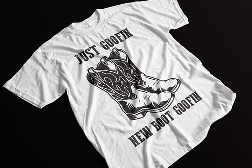 Funny New Boot Goofin’ Adult’s T-Shirt new boot goofin