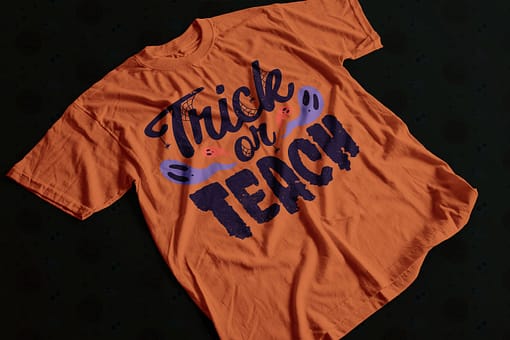 Halloween Trick or Teach Halloween Teacher’s T-Shirt halloween