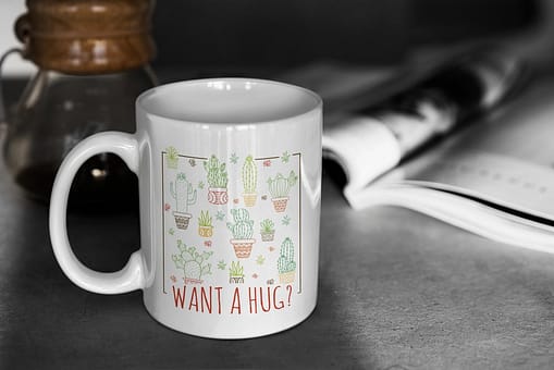 Hobbies Mugs Want a Hug? Cactus Mug cactus