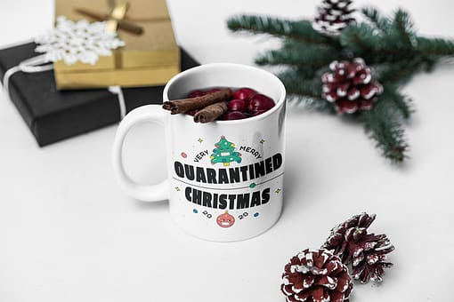 Christmas Mugs Very Merry Lockdown Christmas 2020 Mug christmas