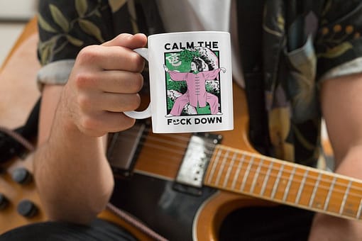 Funny Mugs Calm The F*ck Down Mug clam down