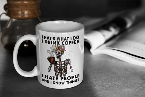 Food & Drink Mugs I Drink Coffee Mug caffeine