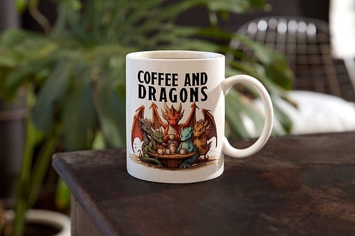 Animal Mugs Coffee and Dragons Mug coffee and dragons