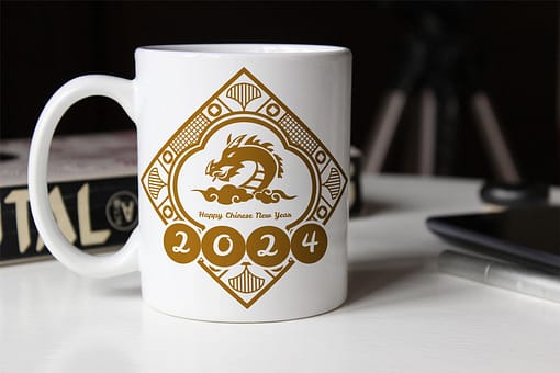 Misc Mugs Chinese New Year 2024 Year of the Dragon Mug
