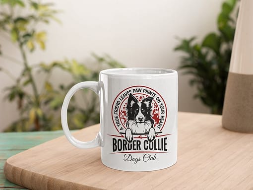 Animal Mugs Border Collie Mug Border Collie