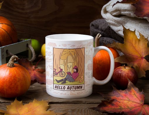 Misc Mugs Hello Autumn Mug autumn