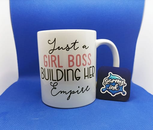 Profession Mugs Just a Girl Boss Building Her Empire Mug business