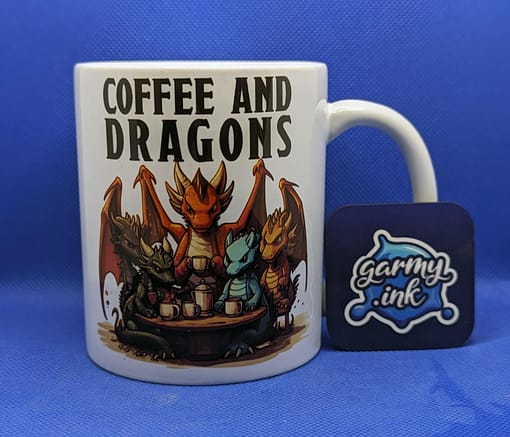 Animal Mugs Coffee and Dragons Mug coffee and dragons