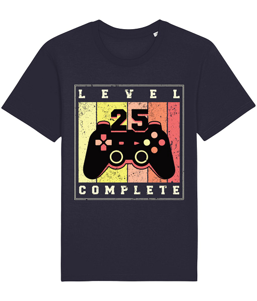 Gaming Personalised Level Complete Gaming Birthday T-Shirt gamer