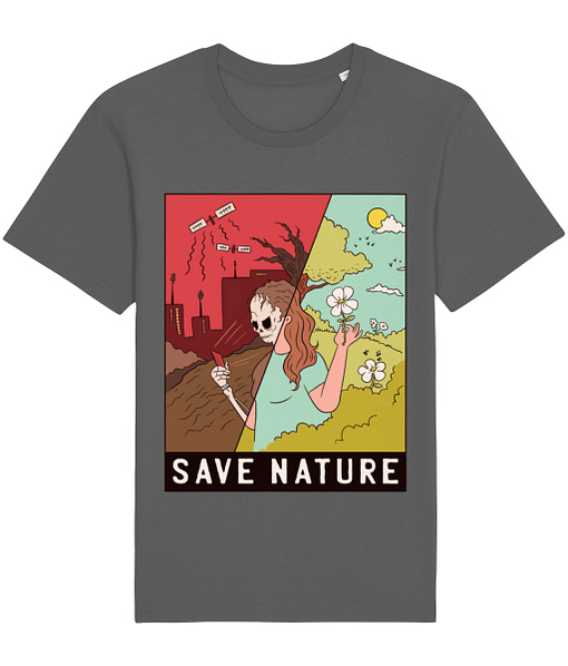 Misc Save Nature Adult’s T-Shirt global warming