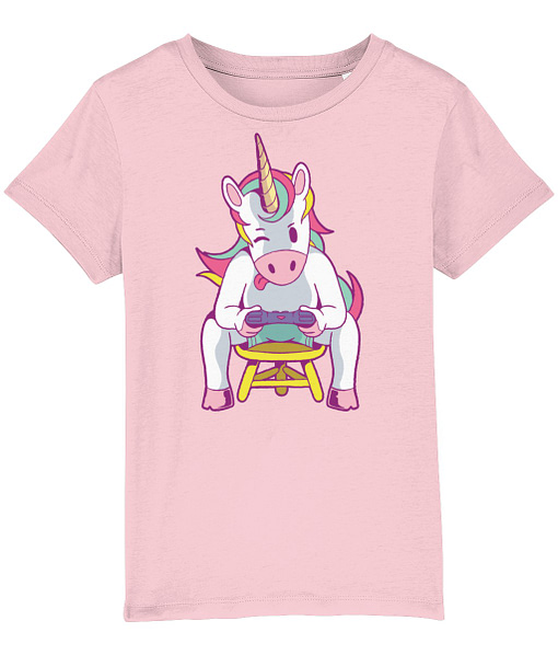 Gaming Unicorn Gamer Kid’s T-Shirt gamer