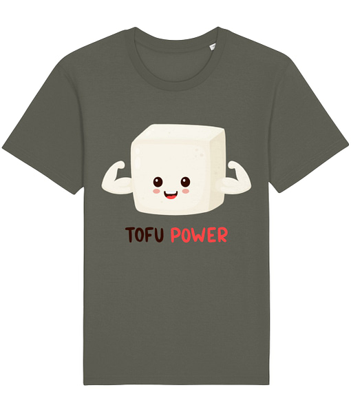 Food & Drink Tofu Power Vegan Adult’s T-Shirt meat free