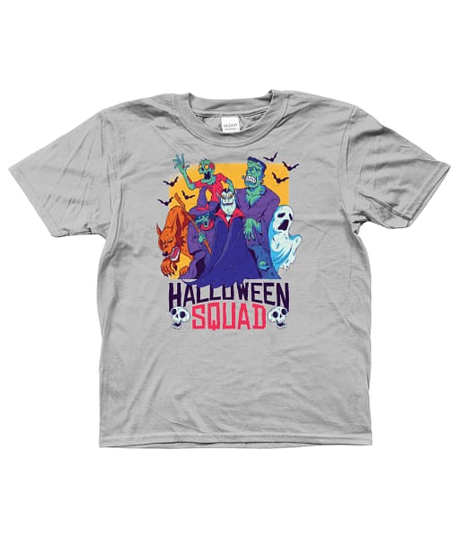 Halloween Kids Halloween Squad Kid’s T-Shirt bats