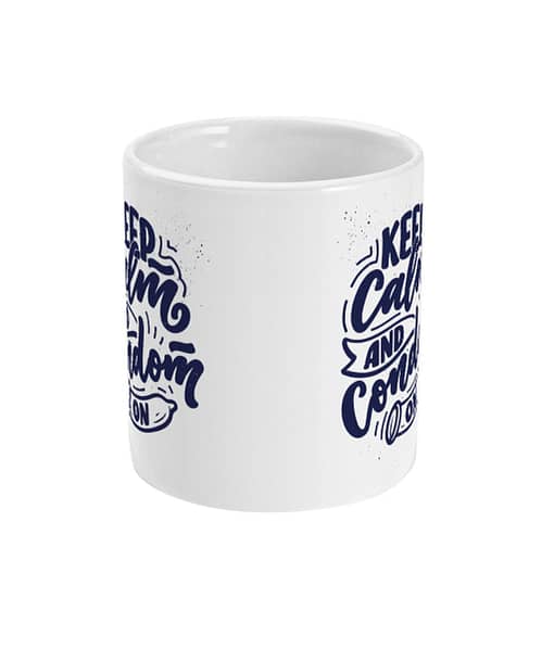 Funny Mugs Keep Calm and Condom On Mug #SexualHealthDay