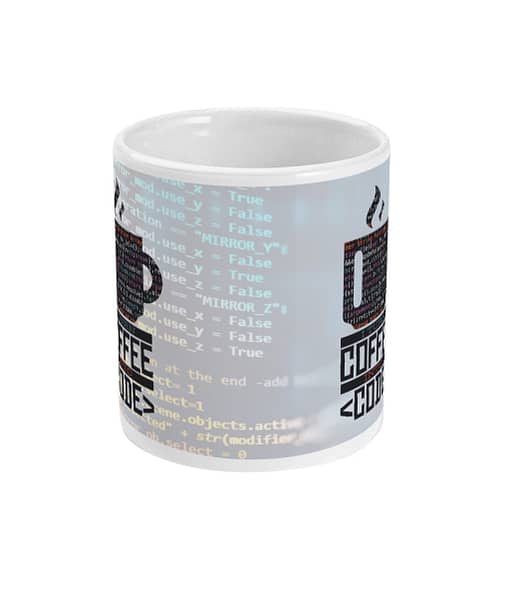 Profession Mugs I Turn Coffee Into Code Developer’s Mug caffeine