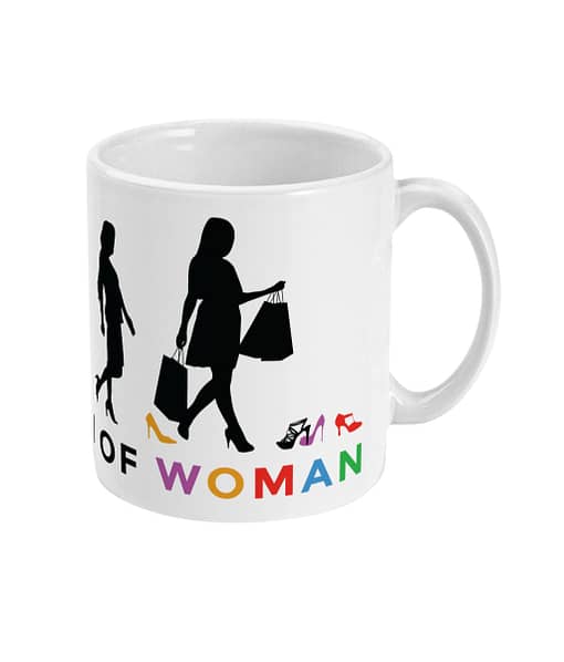 Funny Mugs Evolution of Woman Mug evolution