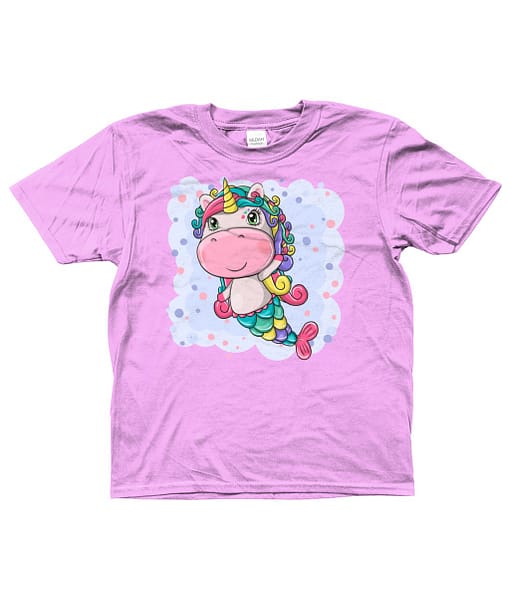 Fantasy Kids Unicorn Mermaid Kid’s T-Shirt mermaid