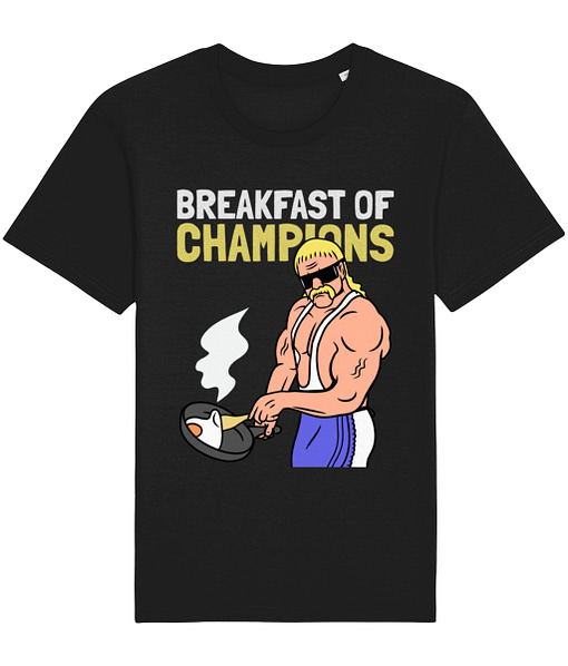 Food & Drink Breakfast of Champions Adult’s T-Shirt breakfast
