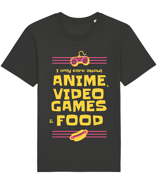 Food & Drink Anime, Video Games & Food Adult’s T-Shirt anime