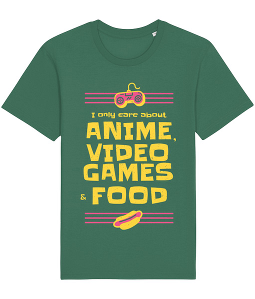 Food & Drink Anime, Video Games & Food Adult’s T-Shirt anime