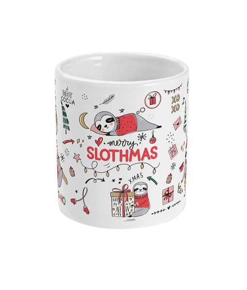 Animal Mugs Merry Slothmas Christmas Sloth Mug christmas