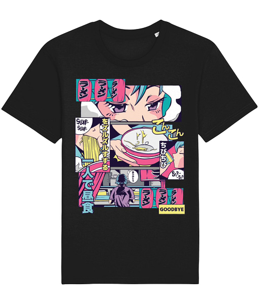 Adult T Shirts Anime Ramen Vaporwave T-Shirt anime