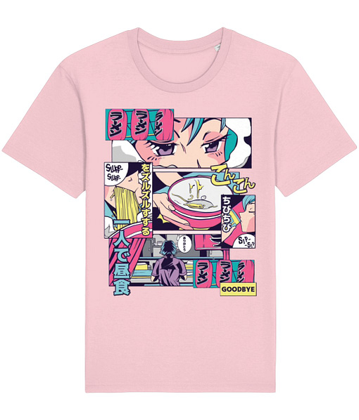 Adult T Shirts Anime Ramen Vaporwave T-Shirt anime